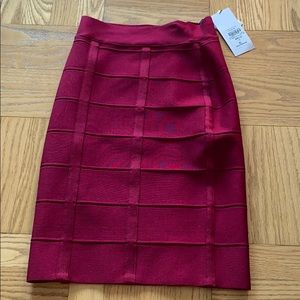 NW Herve Leger Paris bandage skirt, size S